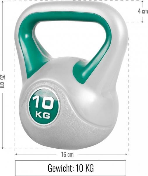 Produktbild Gorilla Sports Kettlebell Stylish (2 x 8 kg, 2 x 6 kg, 2 x 3 kg)
