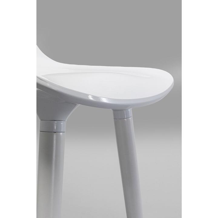 Actual product image Kare Design Barstuhl York Weiss 75cm