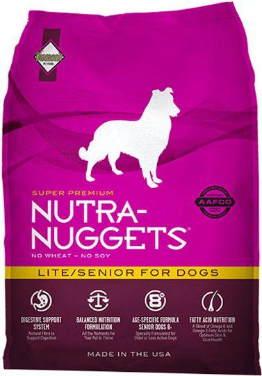 Actual product image Nutra-Nuggets Lite Senior dry dog food with chicken for older and overweight dogs, 15 kg (Senior, 1 pcs., 15000 g)