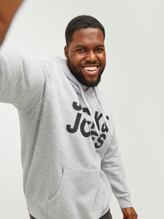 Produktbild Jack & Jones Basic Logo Plus Size Hoodie (XXL, 5XL)