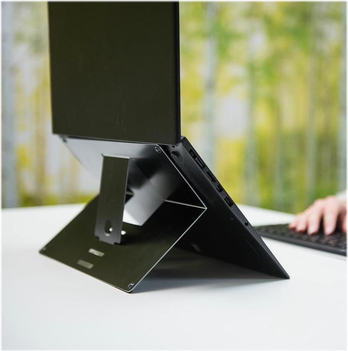 Produktbild R-Go Tools Notebook-Ständer Riser Attachable Schwarz