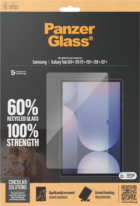 Actual product image Samsung Galaxy Tab S8+ (WLAN only, 12.40", 128 GB, Graphites)