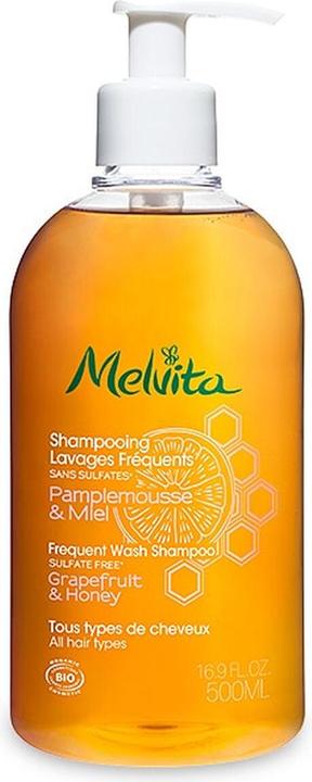Immagine prodotto Melvita Shampoo Lavaggio frequente (500 ml, Shampoo liquido)