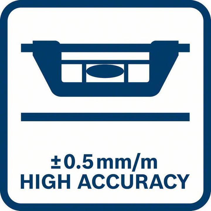 Etichetta energetica Bosch Professional Strumento di livellamento ottico Livella 25 cm, magnetica (25.40 cm)