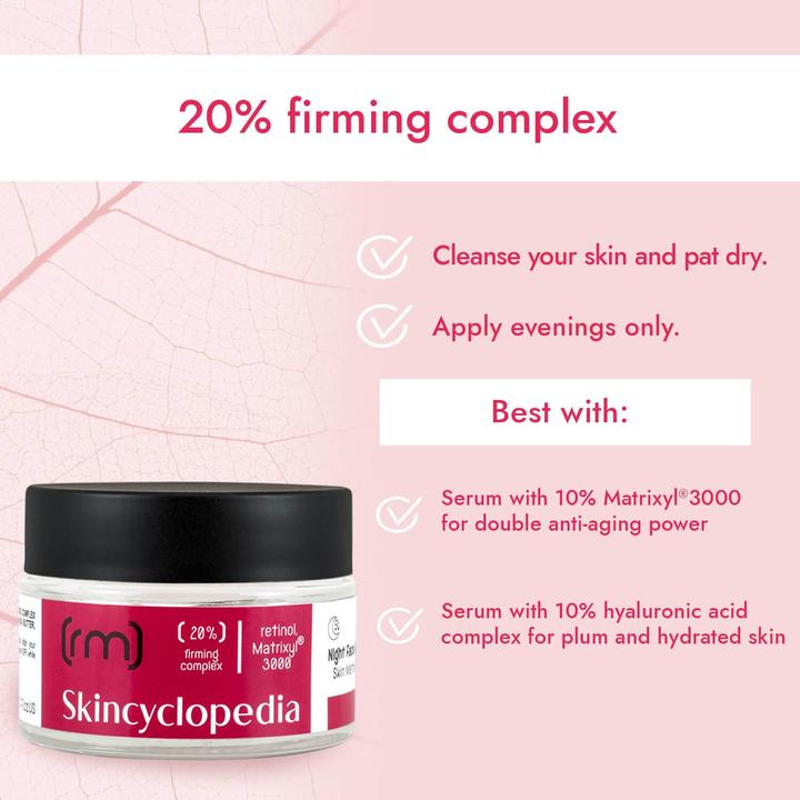 Produktbild Skincyclopedia Face Cream 20% Firming Complex (50 ml, Nachtcreme)