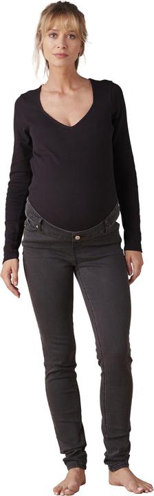 Actual product image Envie de Fraise Skinny-Umstandsjeans, Seamless-Bund WATERLESS, Bundweite verstellbar (38)