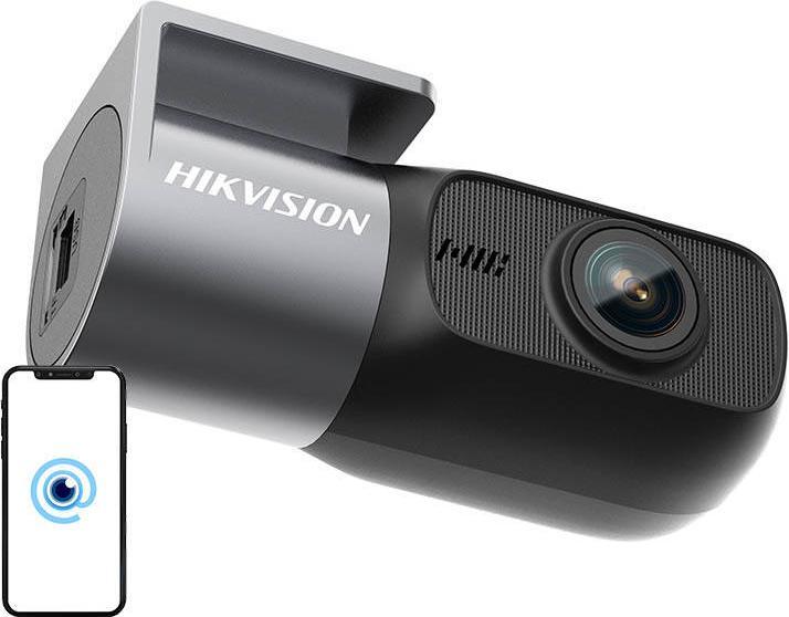 Immagine prodotto Hikvision Telecamera da cruscotto D1 1080p/30fps (Microfono incorporato, WiFi, Display integrato, Bluetooth, Accelerometro, Ricevitore GPS, Full HD)