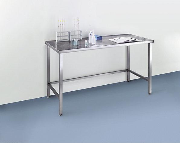 Image du produit kaiserkraft Table pour salle blanche (160 cm, 80 cm)