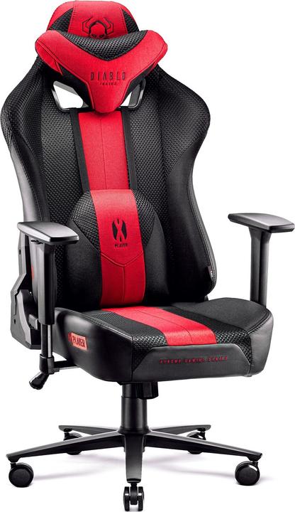 Actual product image Diablo Fotel Chairs X-Player 2.0 Normal Size Antracytowo-Karmazynowy