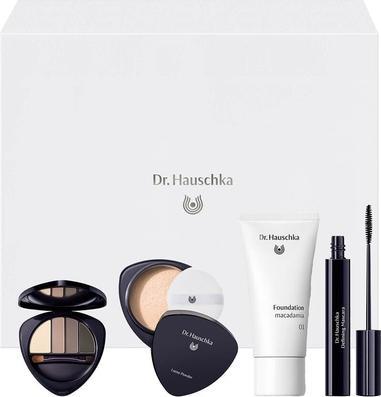 Image du produit Dr. Hauschka DR. HAUSCHKA SET Every Day Beauty paleta cieni do powiek i brwi 5,3g + podkład do twarzy 30ml + pud