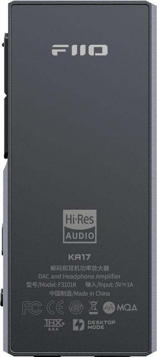 Immagine prodotto FiiO KA17 (interruttore di guadagno, USB-DAC)