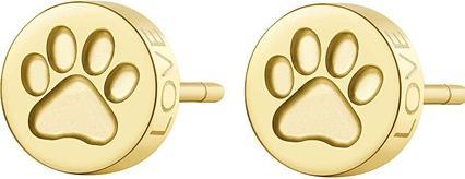 Produktbild Sagapo S'AgapÃµ - Beautiful gold-plated steel paw earrings CLICK SCK61