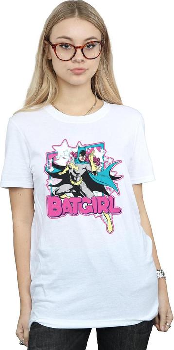 Immagine prodotto Batman Femmes/Ladies Leap Batgirl Maglietta boyfriend in cotone (S)