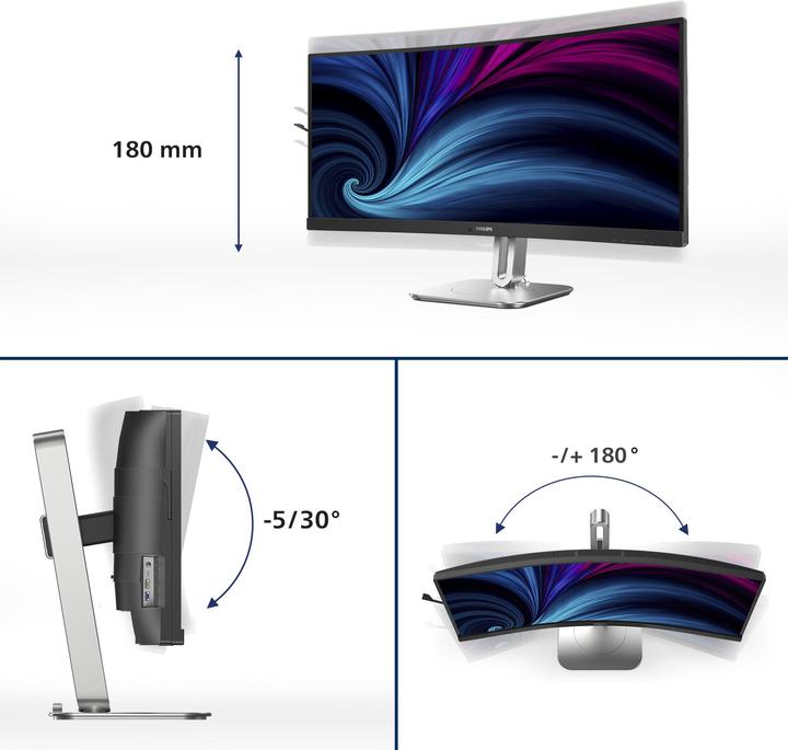 Produktbild Philips 34B2U5600C/00 (3440 x 1440 Pixel, 34")
