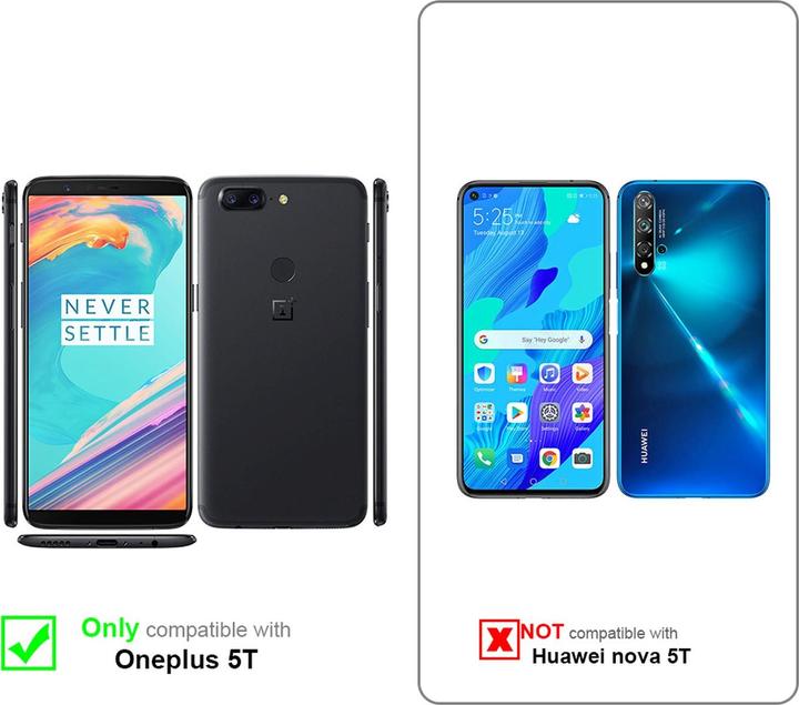 Productafbeelding Cadorabo Boek met kaft met standfunctie (OnePlus 5T)