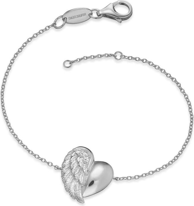 Produktbild Engelsrufer Armband Herzflügel (17.50 cm, 925er Silber)