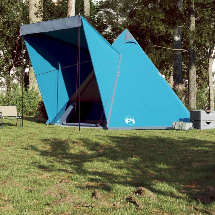 Actual product image VidaXL Tipi family tent 6 persons Waterproof (7.25 kg, 6 persons)