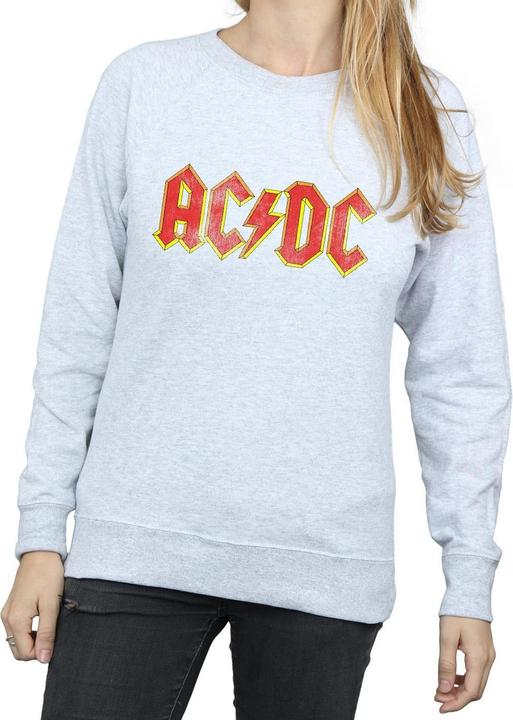 Produktbild AC/DC Distressed Logo Heather Sweatshirt (XL)