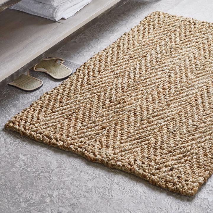 Produktbild Loberon Badematte Daoukro braun (70 x 100 cm)