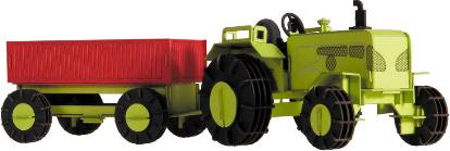 Produktbild Fridolin 3-D Papiermodell "Traktor mit Anhänger"