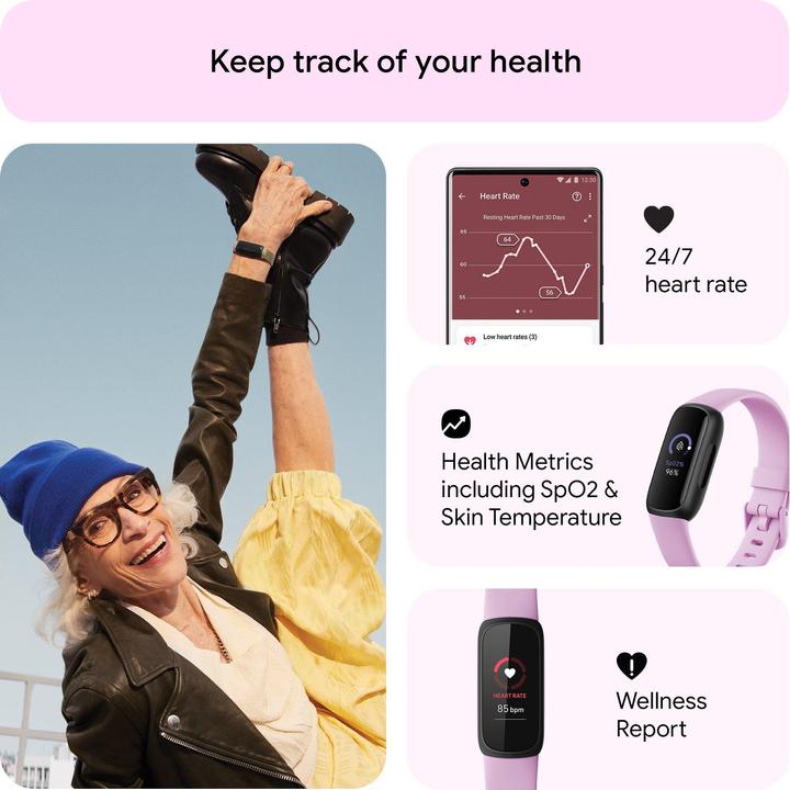 Image du produit Fitbit Inspire 3 (39.32 mm)