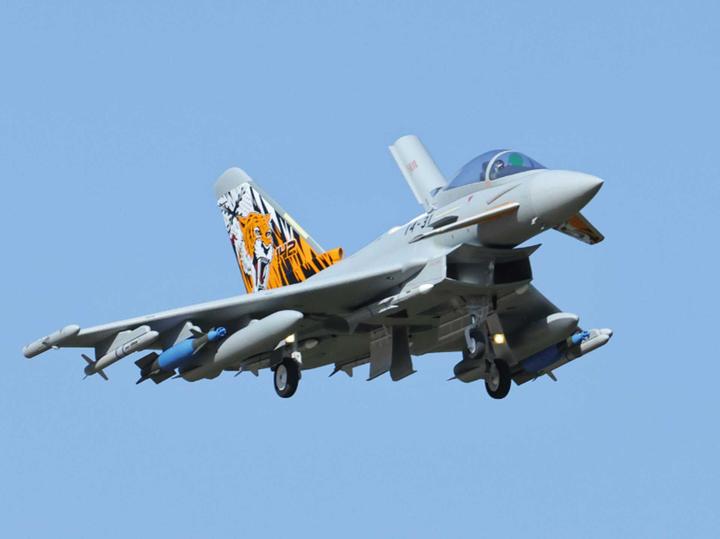 Actual product image Freewing Eurofighter Typhoon PNP 8S Jet EDF 90mm (Jet)
