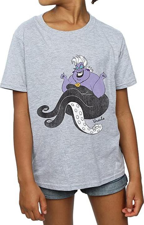 Actual product image The Little Mermaid Girls Classic Ursula T-Shirt (128)