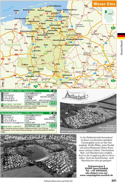 Produktbild ACSI Campingführer Deutschland 2025 (Deutsch, 2024)