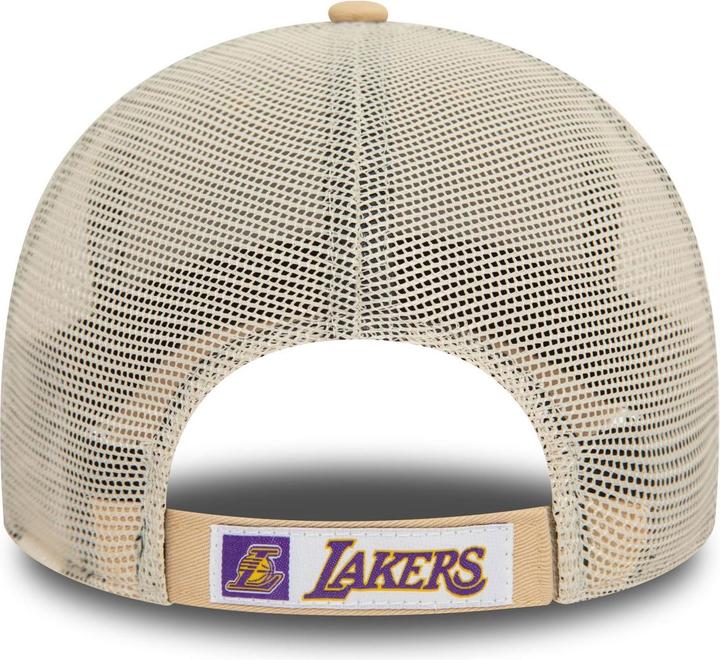Produktbild New Era 9Forty Mesh Trucker Cap - NBA Los Angeles Lakers oat (One Size)