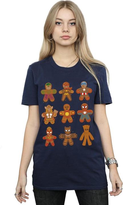 Produktbild Avengers Christmas Gingerbread TShirt (3XL)