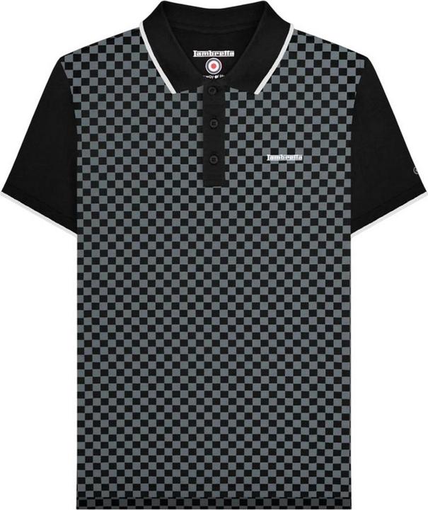 Immagine prodotto Lambretta Maglietta Polo Grande e Alto Due Toni Uomo (XXL)