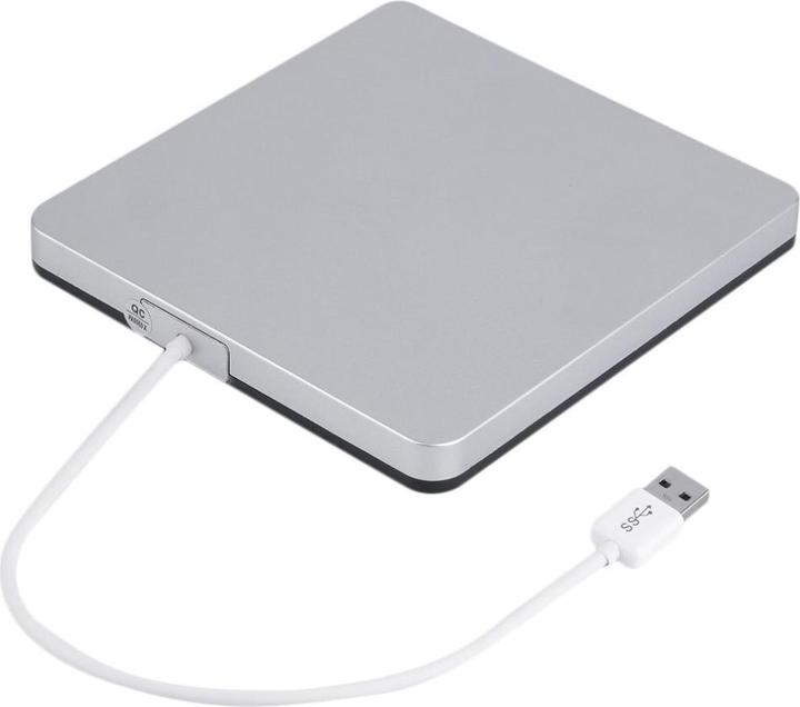 Immagine prodotto Apfelkiste Masterizzatore esterno Slim USB 3.0 CD DVD-RW (Masterizzatore DVD, Masterizzatore CD)