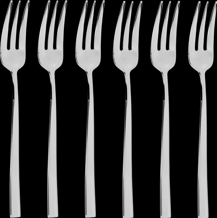 Image du produit Sambonet Rock Set de fourchettes à gâteau 6 pcs. (6 pièce(s), Set de couverts)