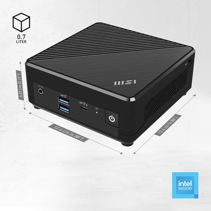 Immagine prodotto MSI Cubi N ADL-007DE (Intel N100, 4 GB, 128 GB, Grafica Intel UHD)