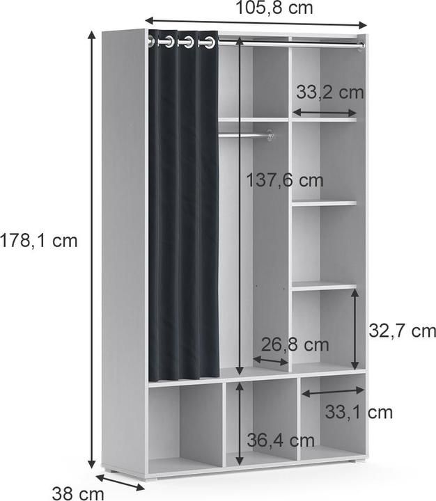 Actual product image Vicco Luigi (105.80 cm)