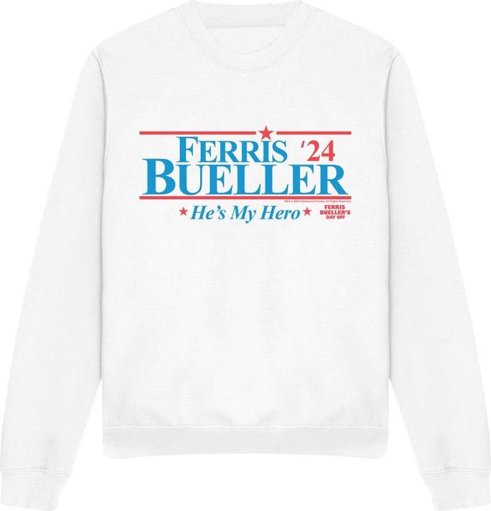 Immagine prodotto Ferris Bueller´s Day Off Ferris Bueller's Day Off 2024 President Felpa Adulto Unisex (L)