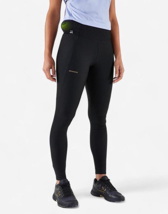 Produktbild Artengo Damen Tennis Leggings - Tlegging Dry Hip Ball schwarz (W35)