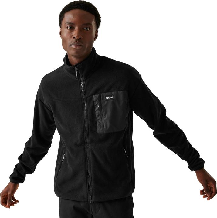 Actual product image Regatta Mens Frankie Full Zip Fleece Jacket (XXL)