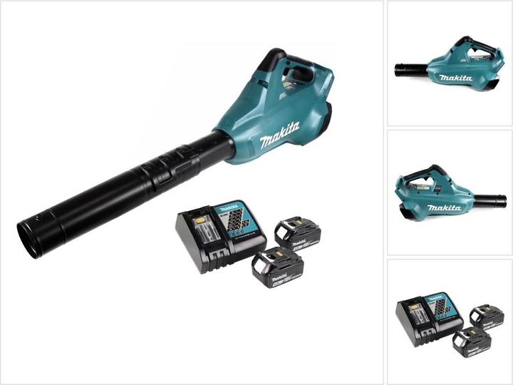 Makita DUB 362 Z Soffiatore a batteria 2x18V - senza batteria, senza caricabatterie (Batteria ricaricabile, Aspirafoglie)