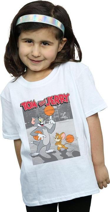 Immagine prodotto Tom & Jerry Basketball Buddies Maglietta Ragazze (116)