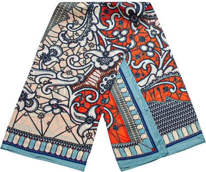 Immagine prodotto JTI Sciarpa con motivo paisley - rosso, n. 11