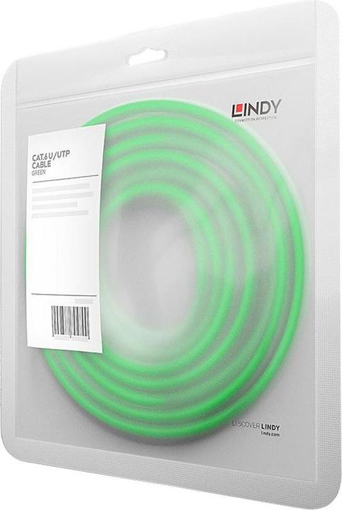 Image du produit Lindy Câble réseau (U/UTP, CAT6, 1 m)