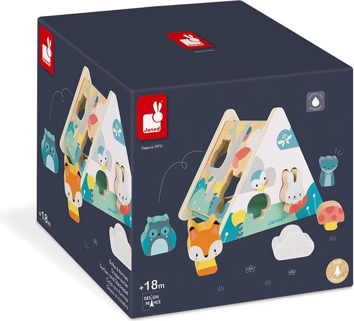 Produktbild Janod Pure Sortier - und Steckspiel