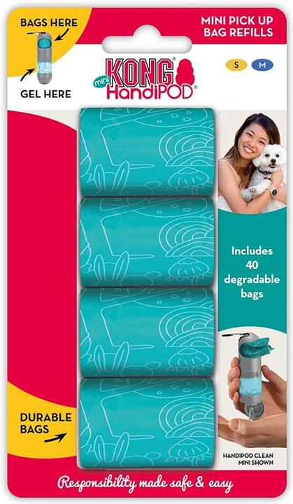 Actual product image KONG Mini refill poo bags (Dog, 1000 ml)