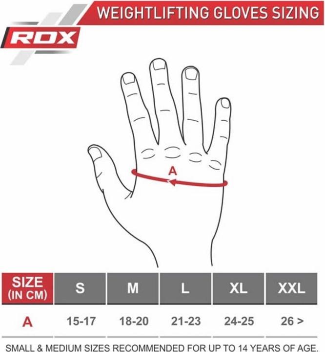 Image du produit Rdx Gym Gloves T2 - Demi-doigts (XL)