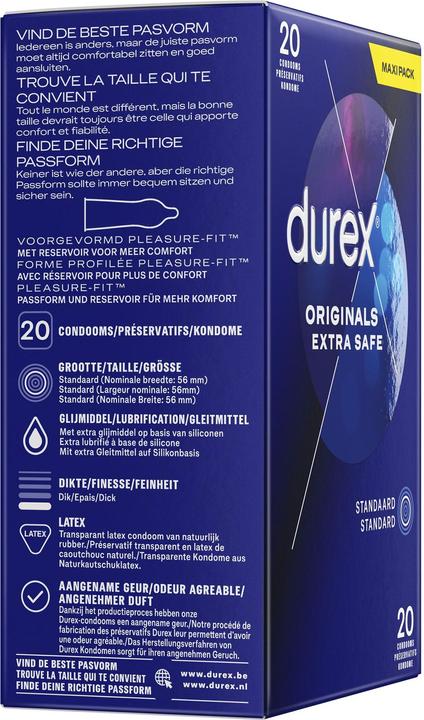 Image du produit Durex Coffre-fort supplémentaire (20 pcs)