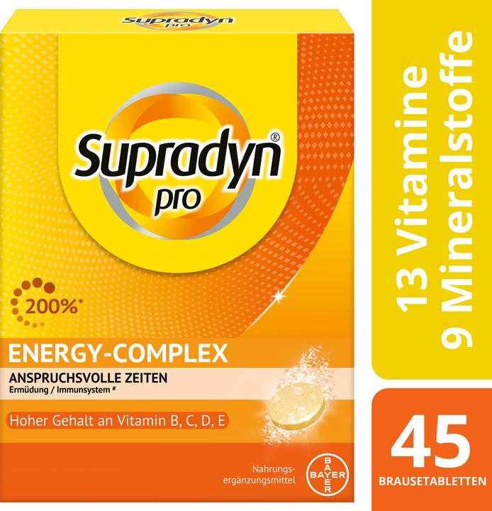 Produktbild Supradyn pro energy-complex (45 Stück, Brausetablette, 294 g)