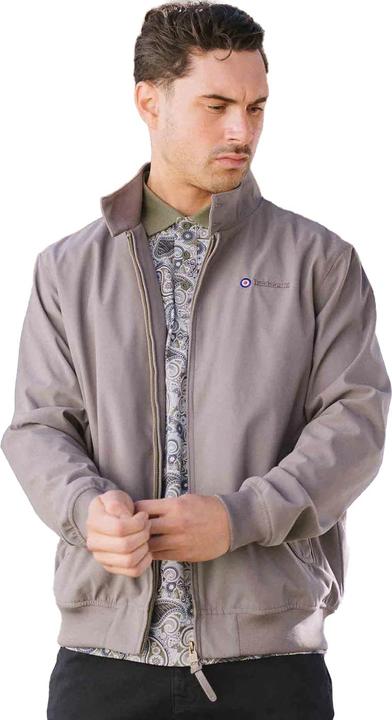 Actual product image Lambretta Mens Shower Resistant Harrington Jacket (L)