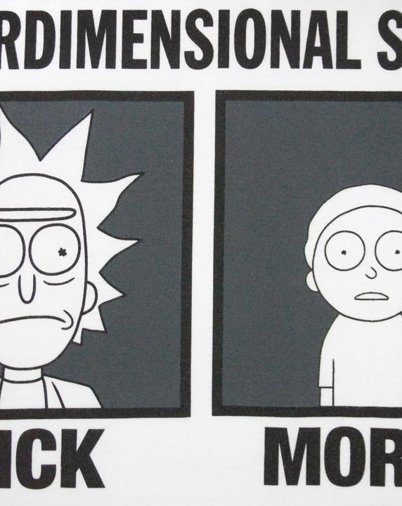 Actual product image Rick And Morty Mens Wanted Poster T-Shirt (XXL)