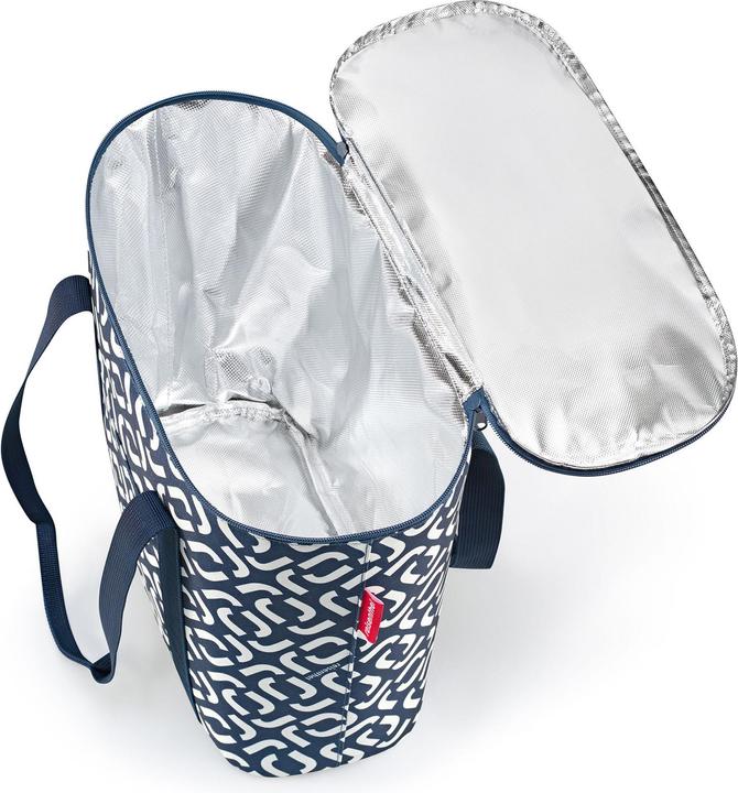Produktbild reisenthel Einkaufskorb Thermoshopper Signature Marineblau/Weiss